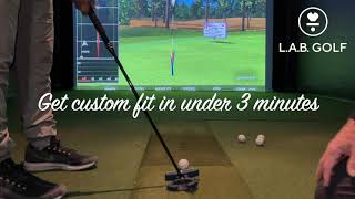 LAB Putter Fitting in Under 3 Minutes [upl. by Possing]