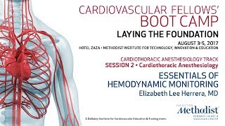 Essentials of Hemodynamic Monitoring Elizabeth Lee Herrera MD [upl. by Nairam]