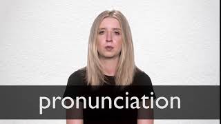 How to pronounce PRONUNCIATION in British English [upl. by Alhan]