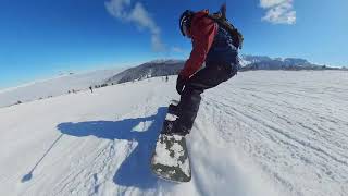 Snowboarding Bansko Ski Resort January 2023 [upl. by Vivle]