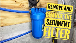 How To Change Springwell Sediment Filter [upl. by Teyut]