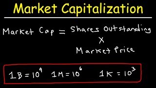 Market Capitalization of Stocks [upl. by Leahkim]