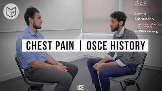 Chest Pain  OSCE history taking for Medical Students  Drs Manual [upl. by Amling626]