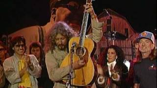 Arlo Guthrie Willie Nelson Neil Young amp More  This Land Is Your Land Live at Farm Aid 1987 [upl. by Binny155]