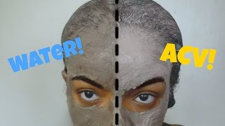 Bentonite Clay w Water vs Bentonite Clay w ACV  DO NOT MIX THE CLAY WITH METALUSE PLASTIC [upl. by Valdis]