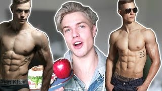 The EXACT 4 Meals A MALE MODEL Eats IN A DAY [upl. by Tildi754]