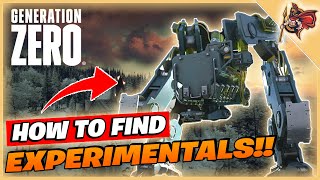 Want to Get Your Hands On Experimentals  Generation Zero  How To guide [upl. by Fugere998]