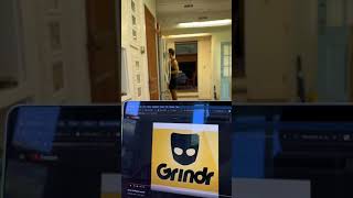 GRINDR PRANK ON MY BOYFRIEND [upl. by Vick931]