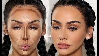 HOW I CONTOUR amp HIGHLIGHT  Carli Bybel [upl. by Demy]