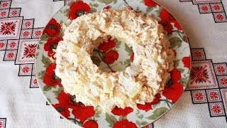 Салат с ананасами и курицей Салат с курицей и ананасом Салат с ананасами и куриной грудкой салати [upl. by Eem53]