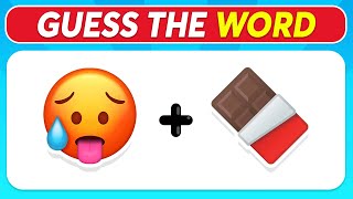 Can You Guess the WORD By The Emoji 🤔 Emoji Quiz [upl. by Gilpin]