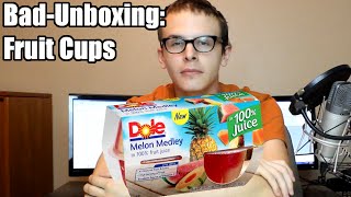 Bad Unboxing  Fruit Cups [upl. by Enyamert]