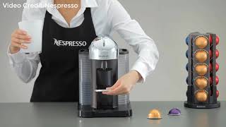 How To Descale Nespresso Vertuoline 2020 step by step [upl. by Aidualk]