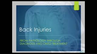 Topics for the Workers Comp Adjuster Back Injuries [upl. by Monk]