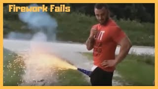 Firework Fails  Funny Compilation  Try Not To Laugh [upl. by Vanni]