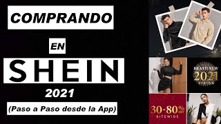 COMPRANDO EN SHEIN 2021 TUTORIAL PASO A PASO [upl. by Offen]