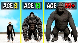 Survive 99 YEARS as KING KONG in GTA 5 [upl. by Devad]