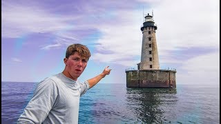 Exploring an Abandoned Light House from the 1800s VERY Creepy [upl. by Vaules967]