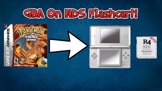 How to Play GBA Games from your NDS Flashcart [upl. by Ahsaela]