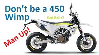 2 Clicks Out Husqvarna 701 Supermoto amp Enduro Suspension Setups Intro [upl. by Elinnet]