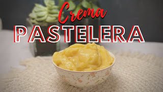 RECETA DE CREMA PASTELERA todos los secretos [upl. by Elish410]