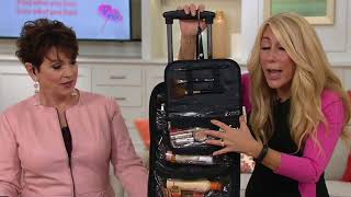 Weekender Bag w Snap in Toiletry Bag by Lori Greiner on QVC [upl. by Azaleah]