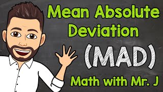 Mean Absolute Deviation MAD  Math with Mr J [upl. by Lorenzana]