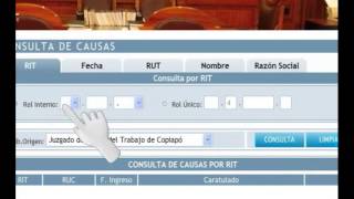 Consulta de causas a través del Portal de Internet del Poder Judicial [upl. by Introk]