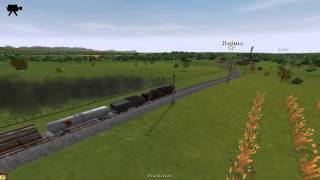 Railroad Tycoon 3 Gameplay  Pacific 462 from 1914 [upl. by Nagar]