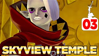 Skyview Temple amp Demon Lord Ghirahim  Skyward Sword HD  100 Walkthrough 03 [upl. by Burney452]