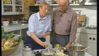 Alfredissimo Kochen mit Alfred Biolek und Regine Hildebrandt 1 [upl. by Horwath]