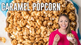 How to Make Caramel Popcorn [upl. by Calendre]