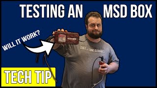 How To Testing an MSD 6AL [upl. by Dustan]