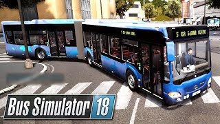 Autobus przegubowy  Bus Simulator 18 11 [upl. by Arehahs227]