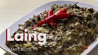 BICOLS AUTHENTIC LAING ENG sub  Namit Bicol TV [upl. by Annaid]