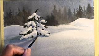 Beginners how to paint Snow [upl. by Henryk35]