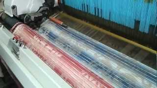 tessitura con telaio moderno Jacquard [upl. by Ervine]