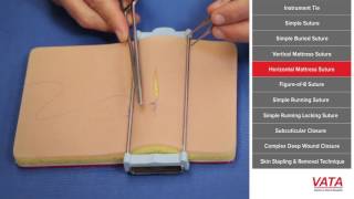 Suture Techniques Course Video [upl. by Kcirdla]