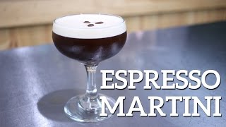 Espresso Martini Cocktail Recipe  THE EASIEST RECIPE [upl. by Mathilde]