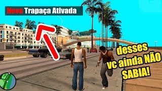 DESCOBRIRAM NOVOS CÓDIGOS SECRETOS NO GTA SA [upl. by Aileen]