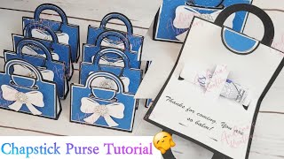 How To make Chapstick Purses  Lipbalm Purse  Silhouette Studio Tutorial [upl. by Greer506]