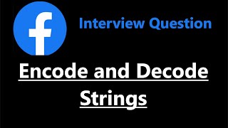 Encode and Decode Strings  Leetcode 271  Python [upl. by Felita]