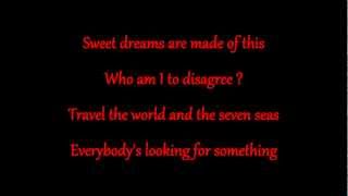 Marilyn Manson  Sweet Dreams Lyrics [upl. by Aieka]