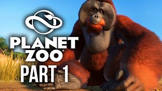 PLANET ZOO Gameplay Walkthrough Part 1  ZOOKEEPER Full Game [upl. by Willa]