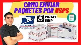 CÓMO ENVIAR PAQUETES POR USPS FACIL Y RAPIDO Y ECONOMICO Ahorra DINERO y TIEMPO en tus ENVÍOS [upl. by Ahsiela]