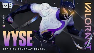 Vyse Official Gameplay Reveal  VALORANT [upl. by Amyas640]