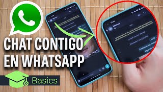 Cómo enviarte mensajes a ti mismo en WhatsApp 3 FORMAS DE HACERLO  Xataka Basics [upl. by Himelman123]