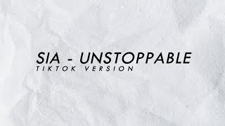 Sia  Unstoppable Piano Version [upl. by Sera682]