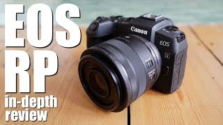 Canon EOS RP review IN DEPTH lowercost fullframe [upl. by Fulks]