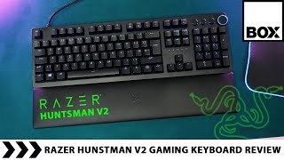 Razer Huntsman V2 Optical Gaming Keyboard Review [upl. by Hugon]